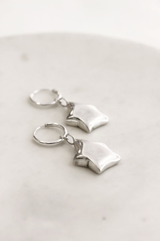 Stars Earrings Silver