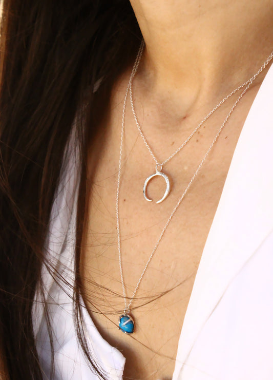 Kera Necklace Silver