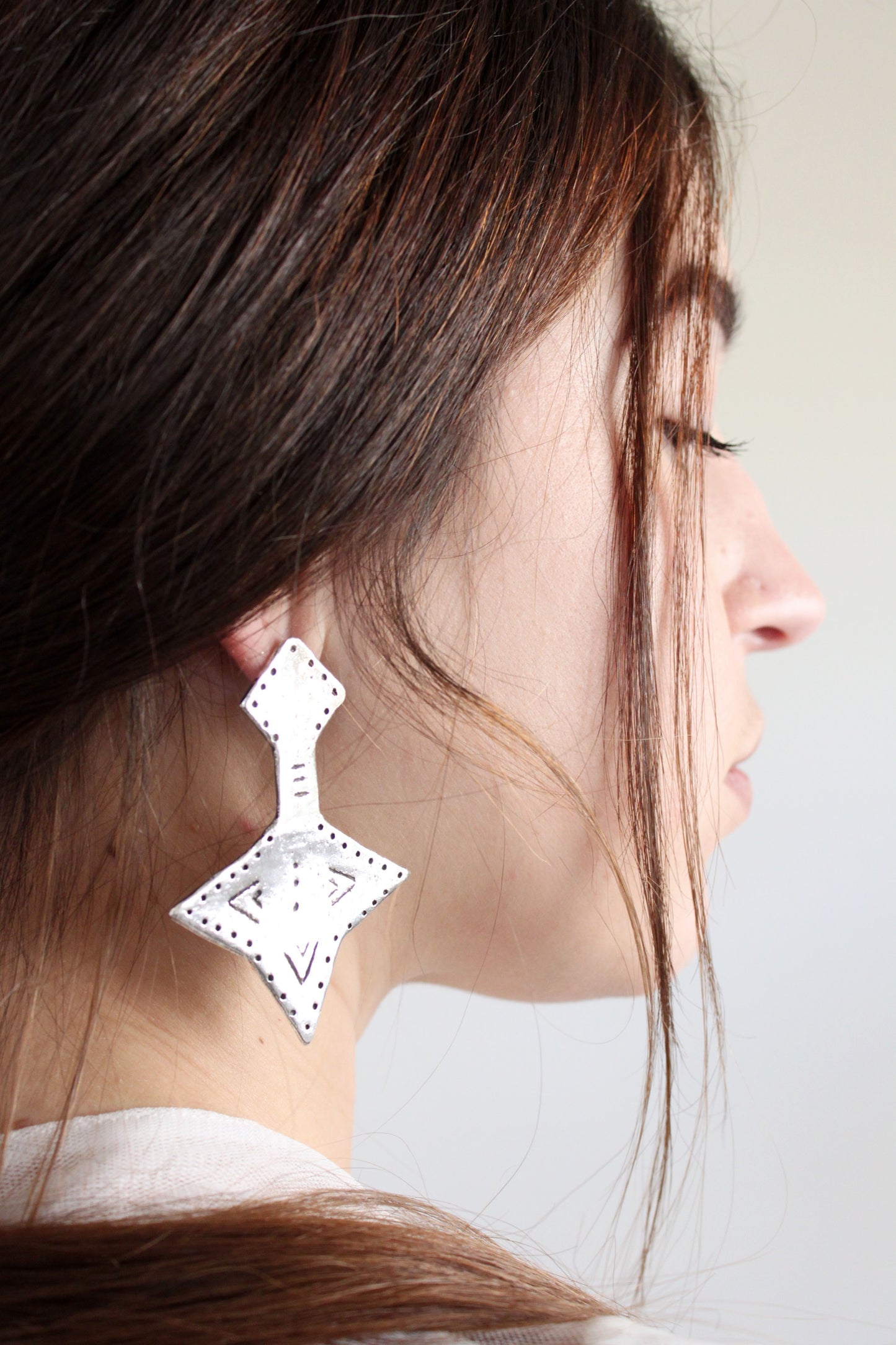 Trinity Earrings Silver