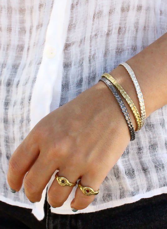 Plex Bracelet Silver