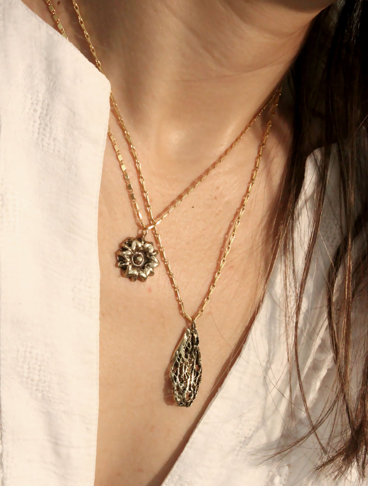 Feal Necklace Gold