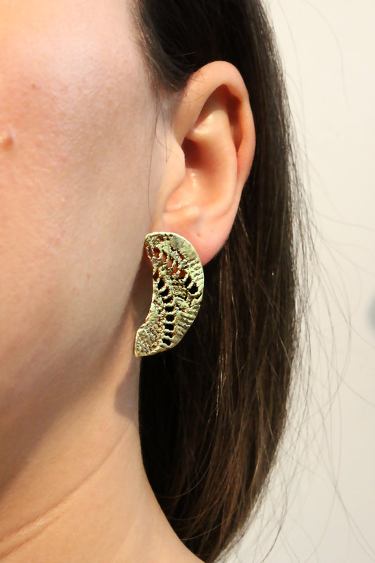 Angel Earrings Gold