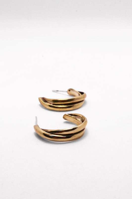 Nica Earrings Gold