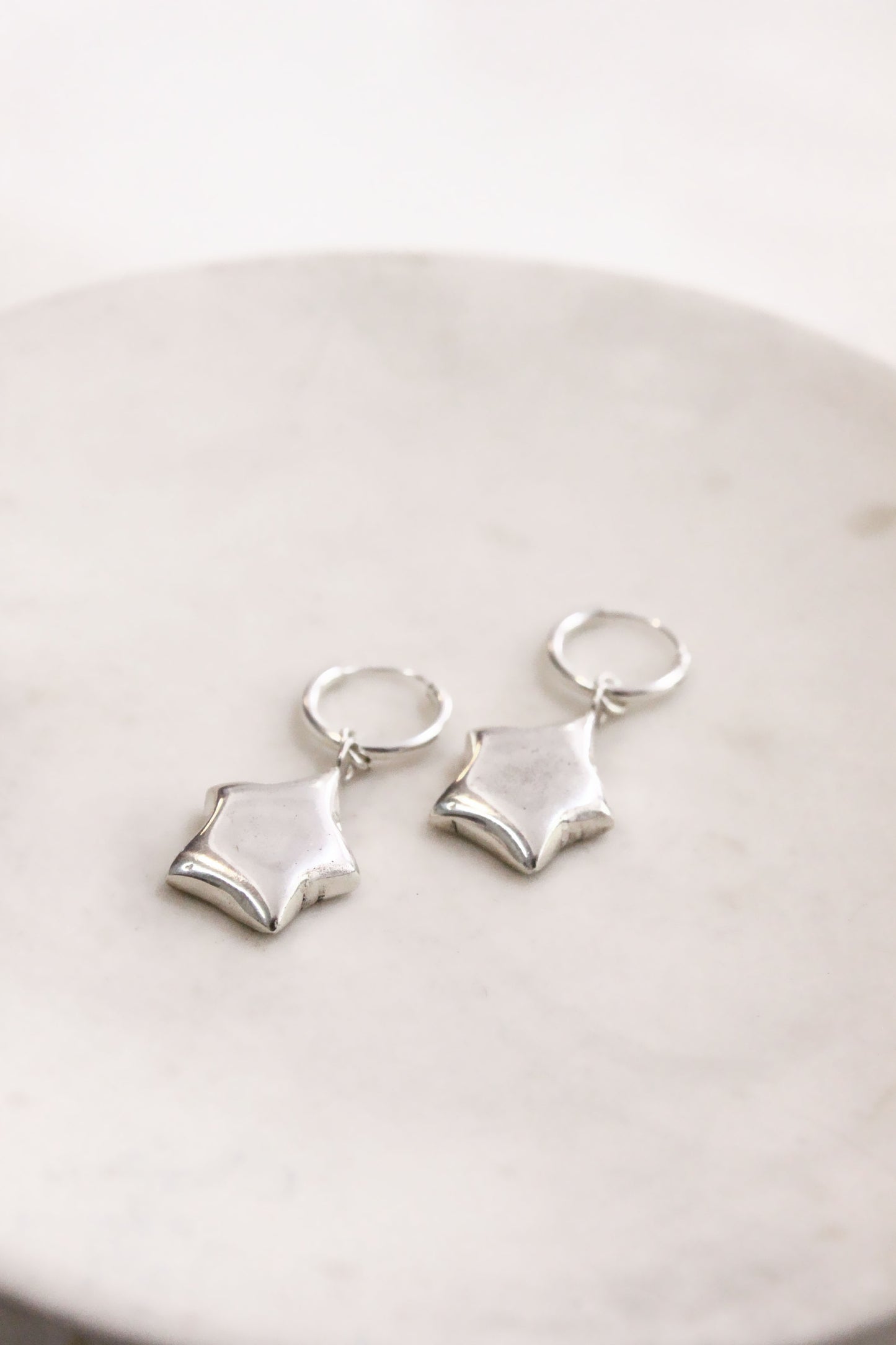Stars Earrings Silver