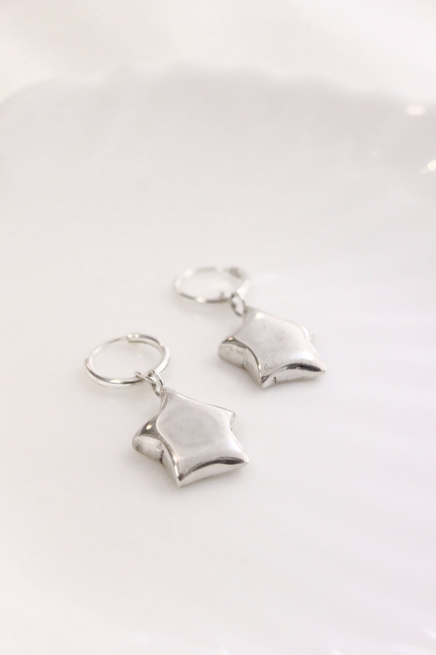 Stars Earrings Silver