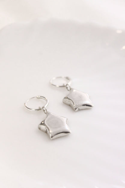 Stars Earrings Silver
