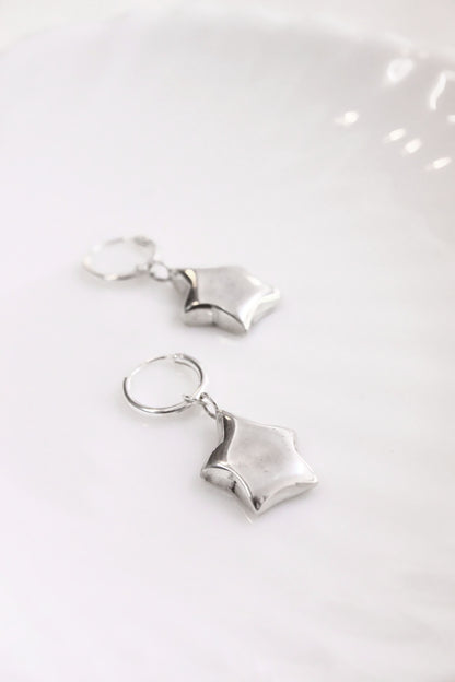 Stars Earrings Silver