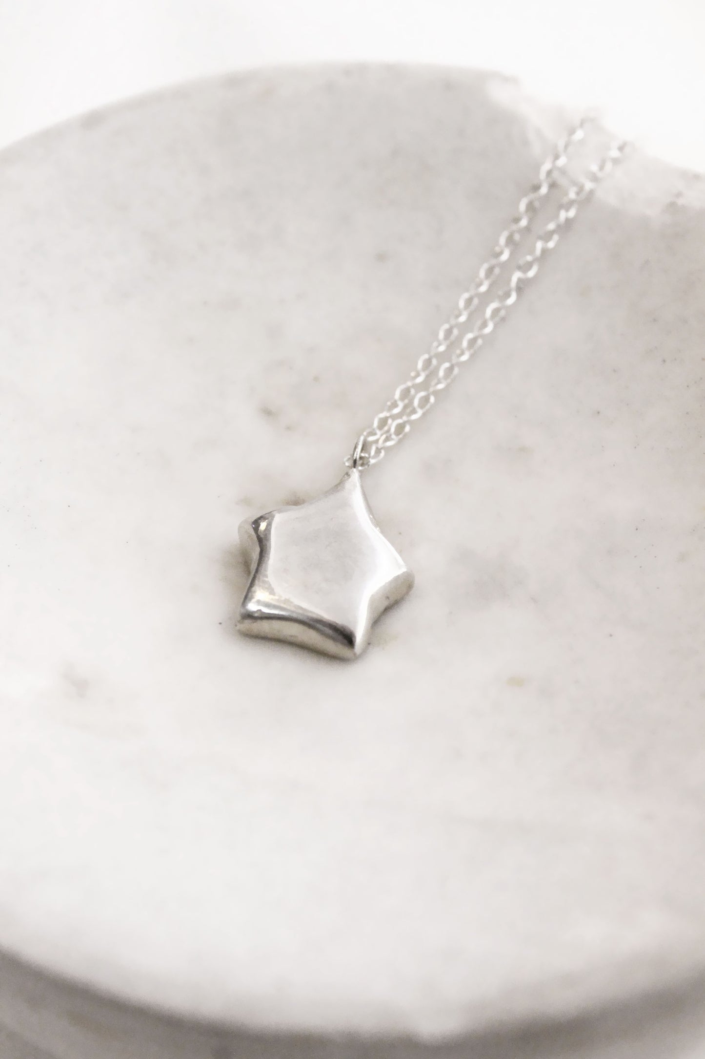 Star Necklace Silver