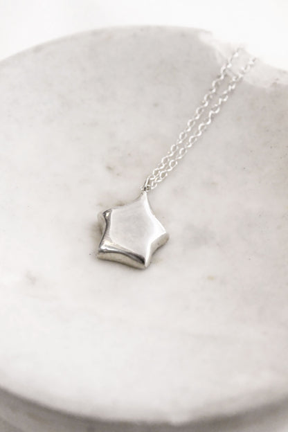 Star Necklace Silver