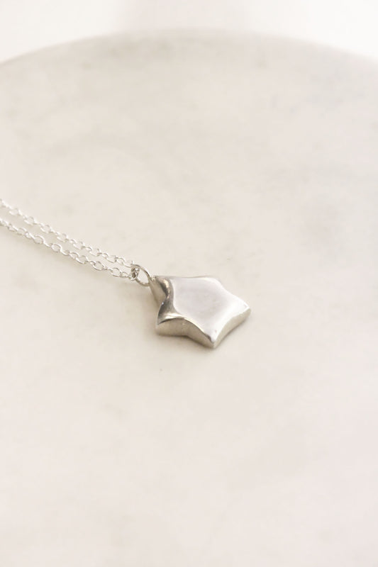 Star Necklace Silver