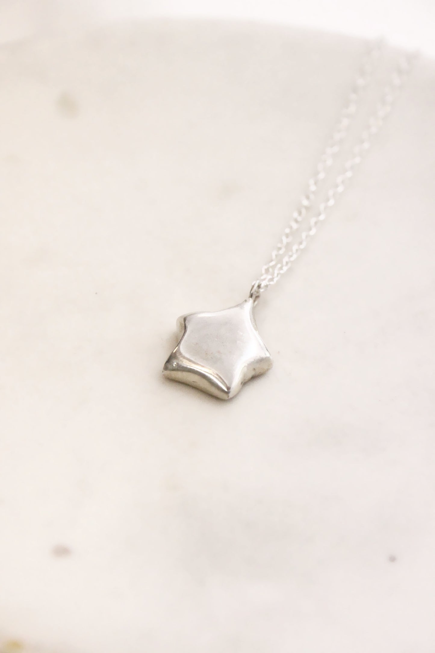 Star Necklace Silver