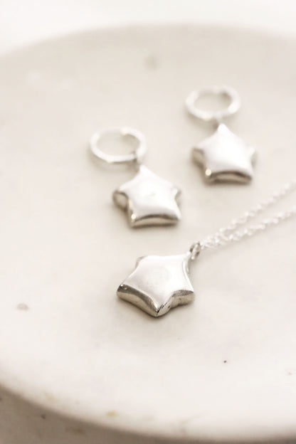 Star Necklace Silver