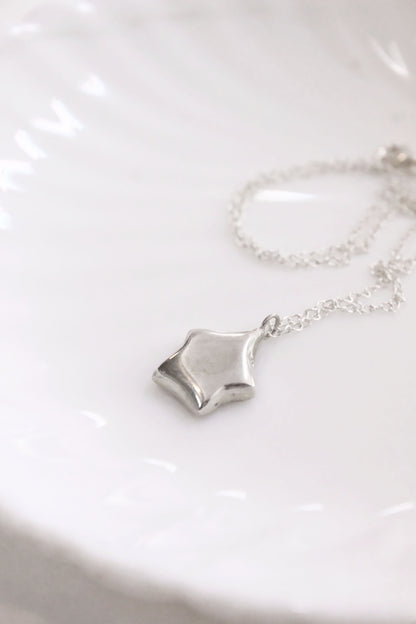 Star Necklace Silver