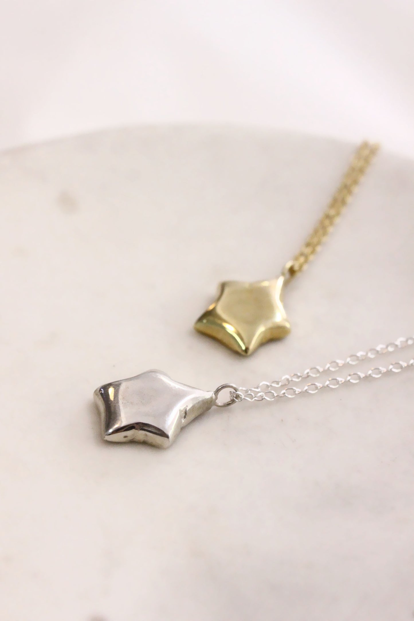 Star Necklace Silver