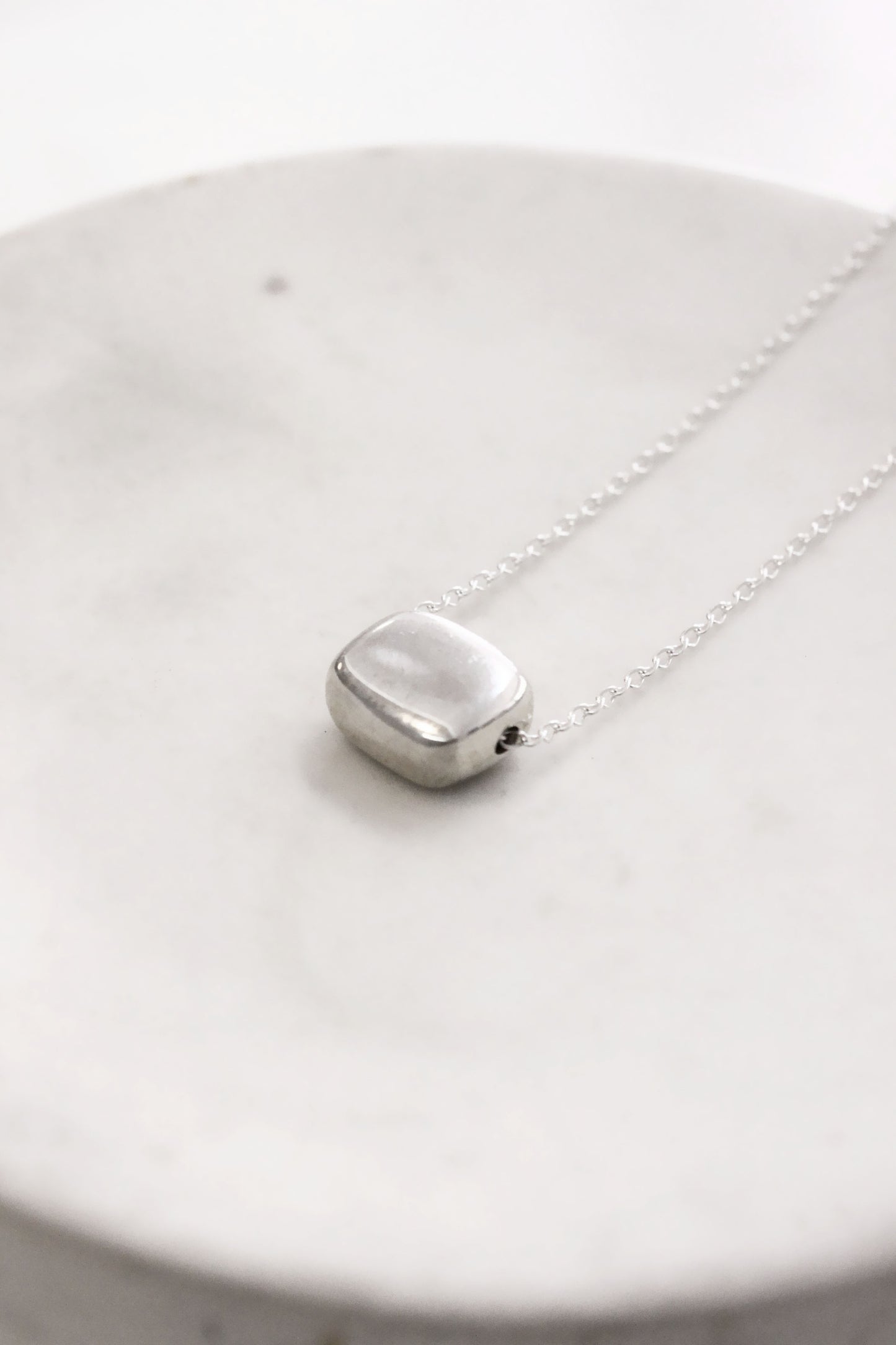 Hadra Necklace Silver