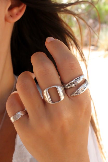 Grav Ring Silver