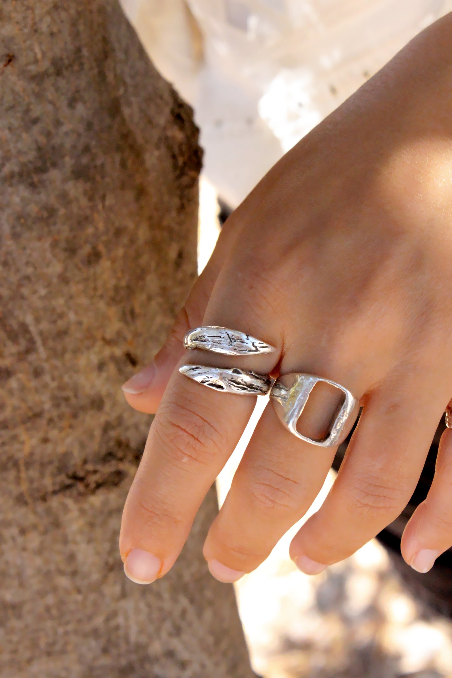 Grav Ring Silver
