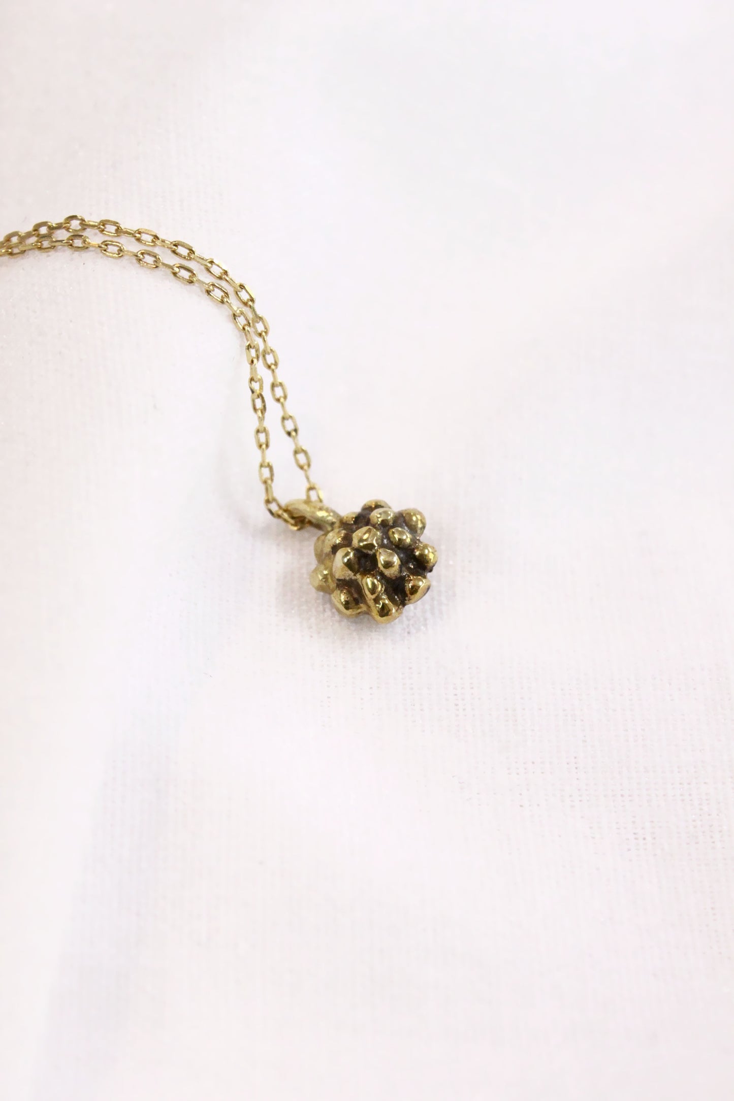Grape Necklace Gold