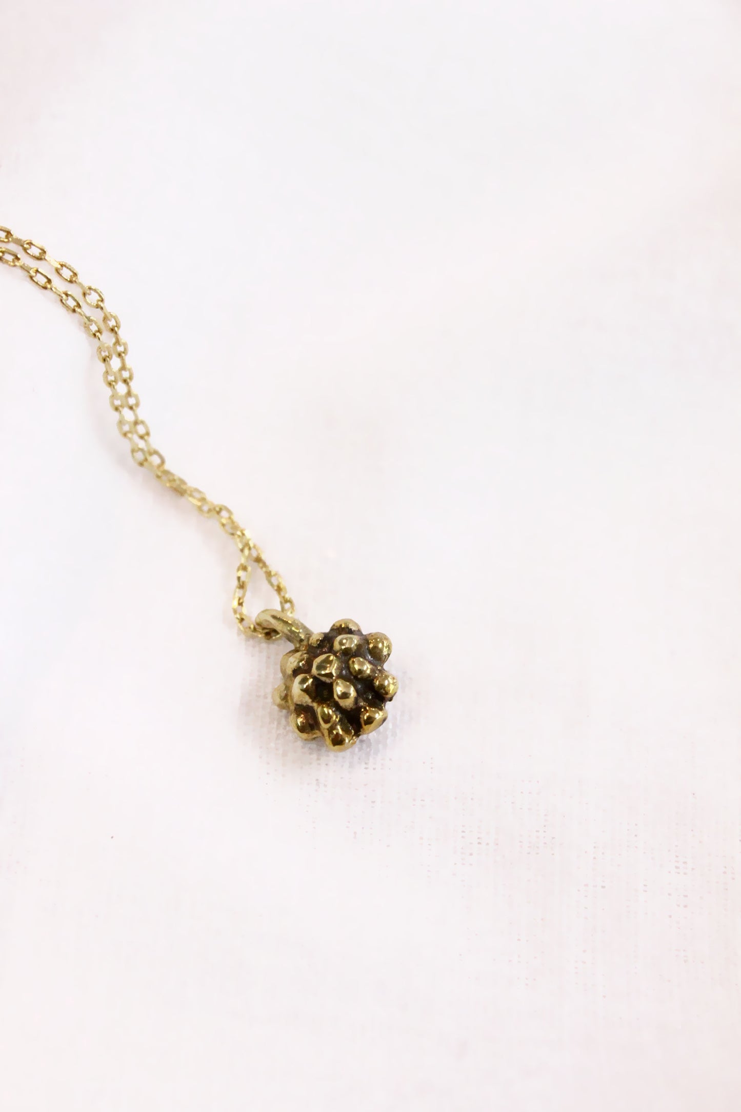 Grape Necklace Gold