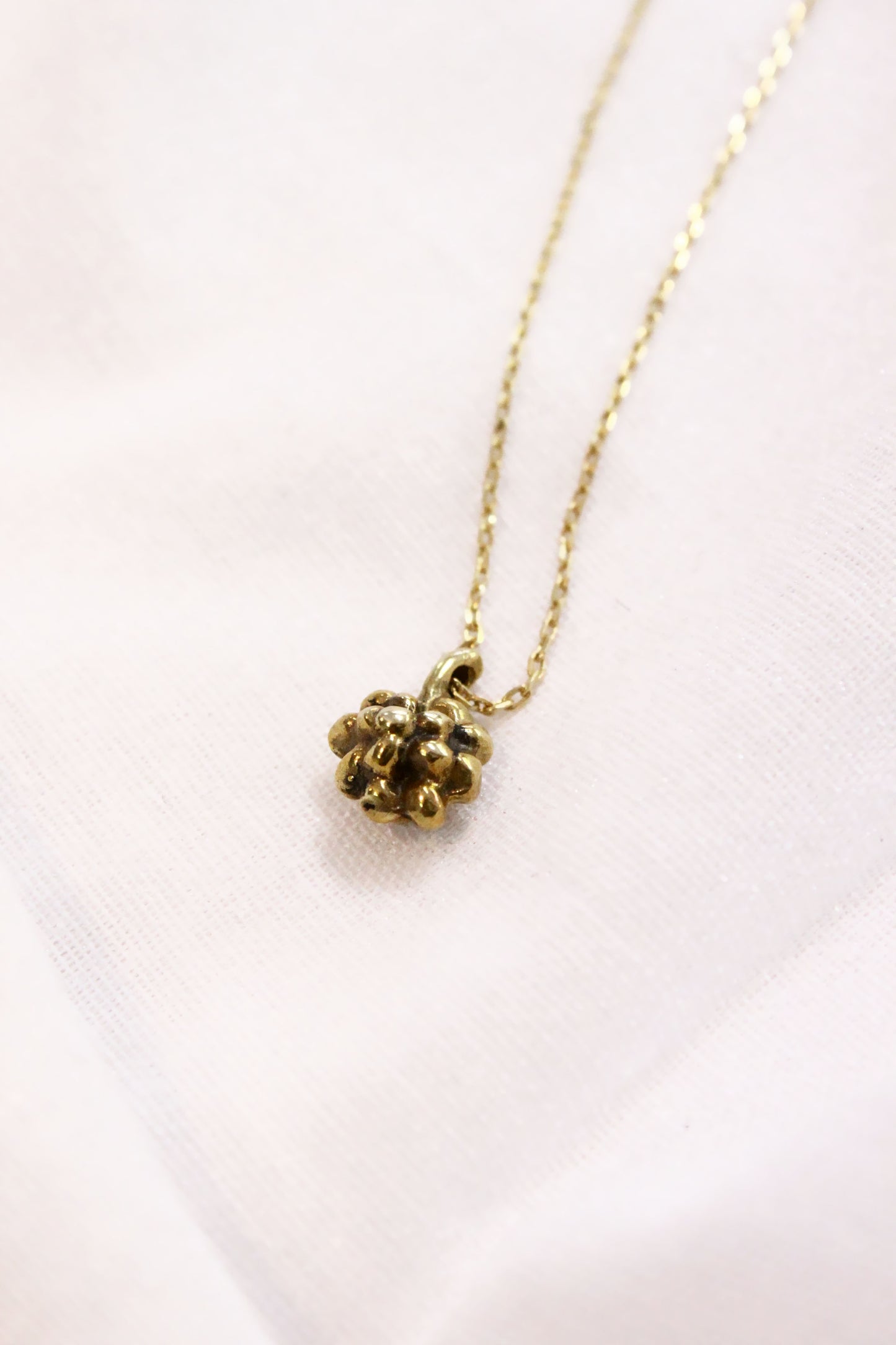 Grape Necklace Gold
