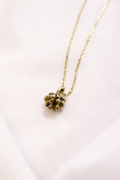 Grape Necklace Gold