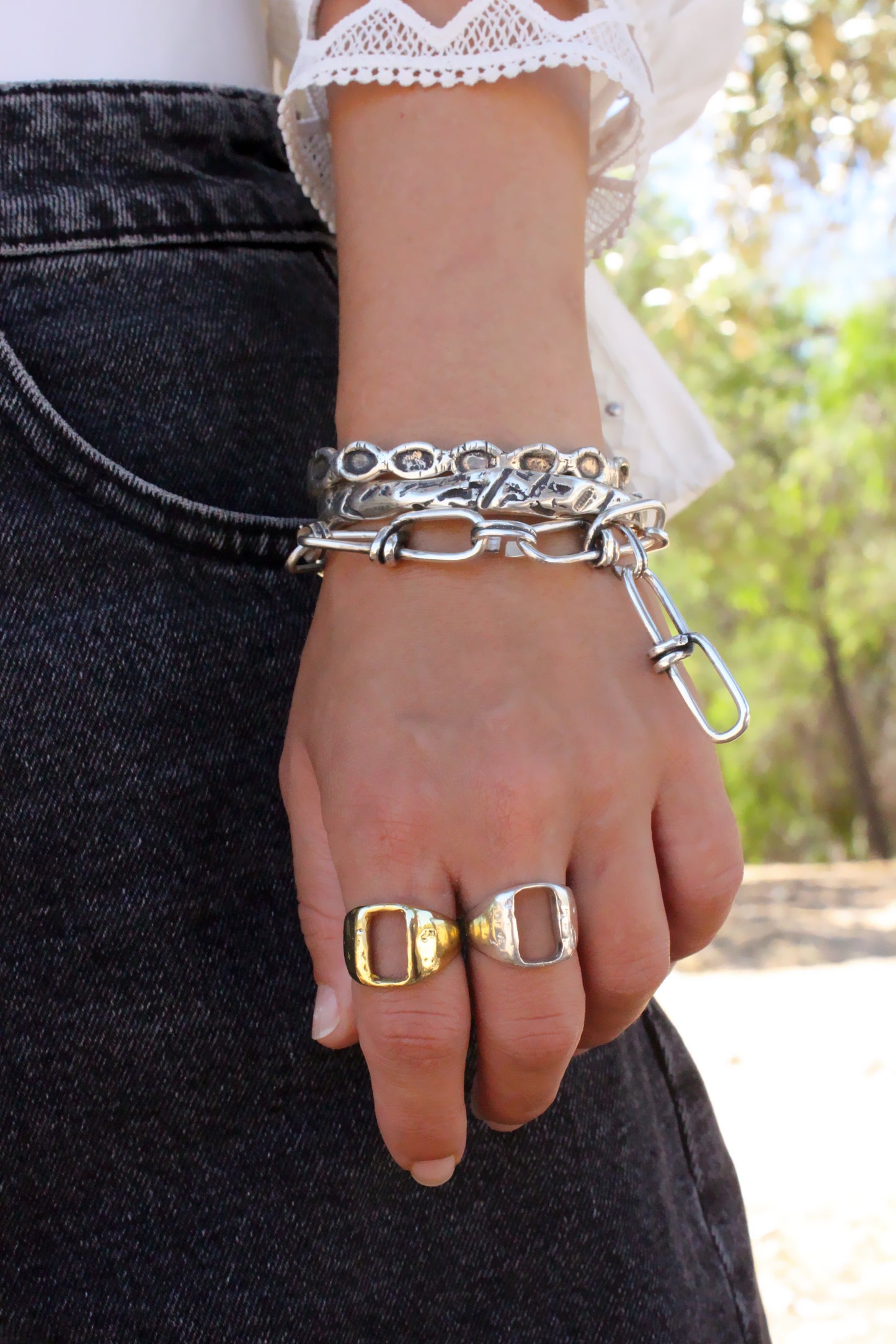 Grav Ring Silver