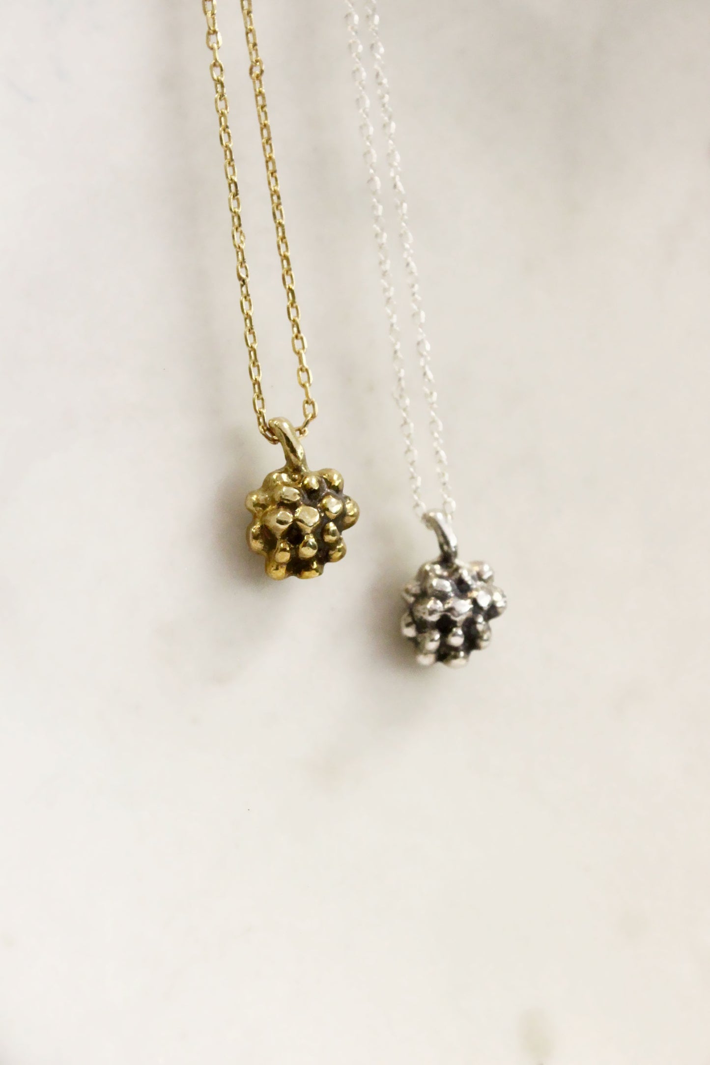 Grape Necklace Gold