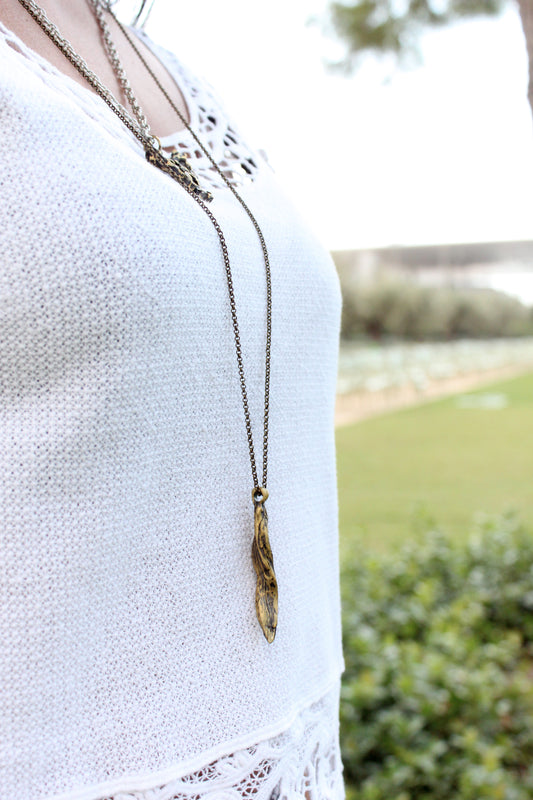 Seawood Necklace Gold
