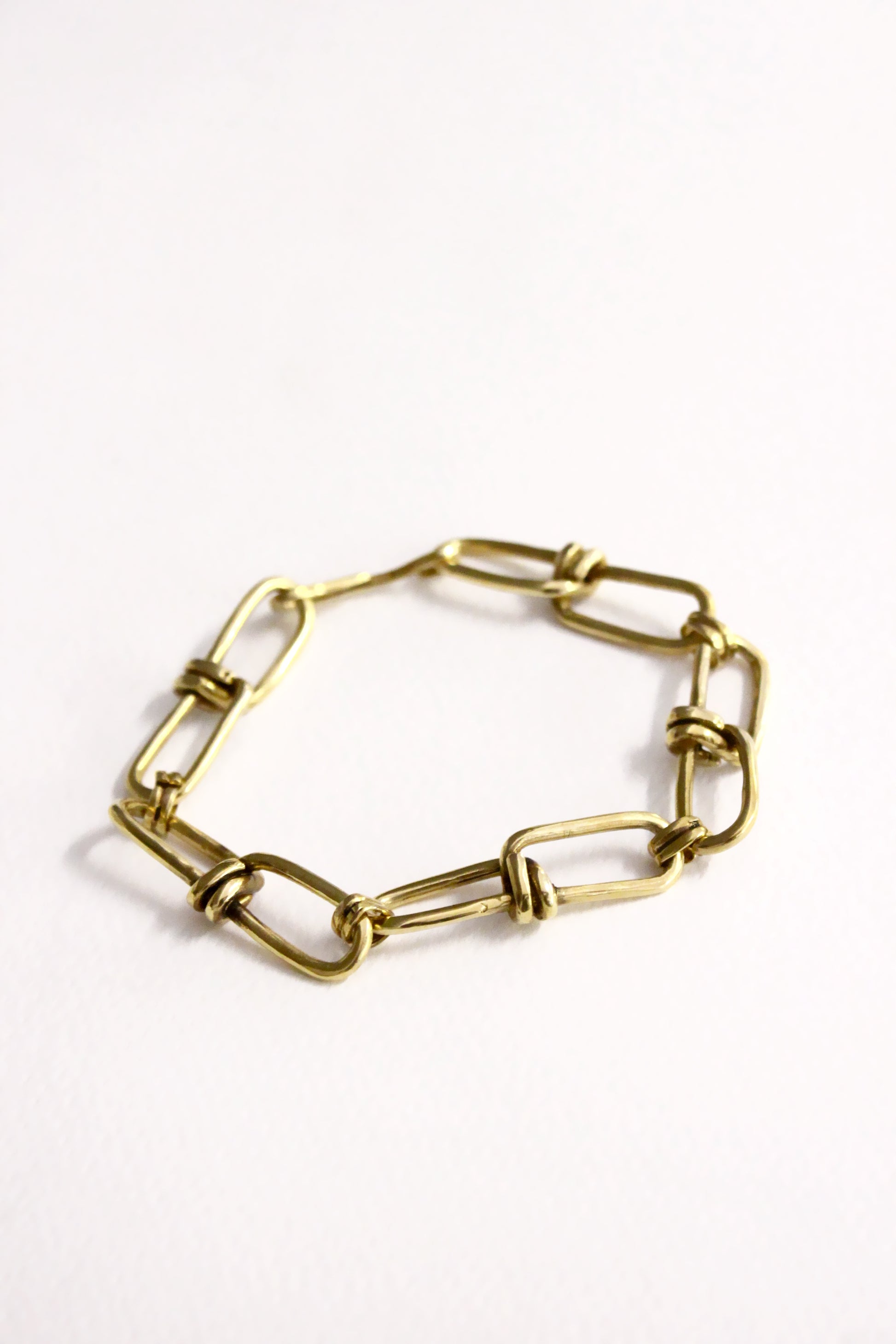 Gold chain bracelet 