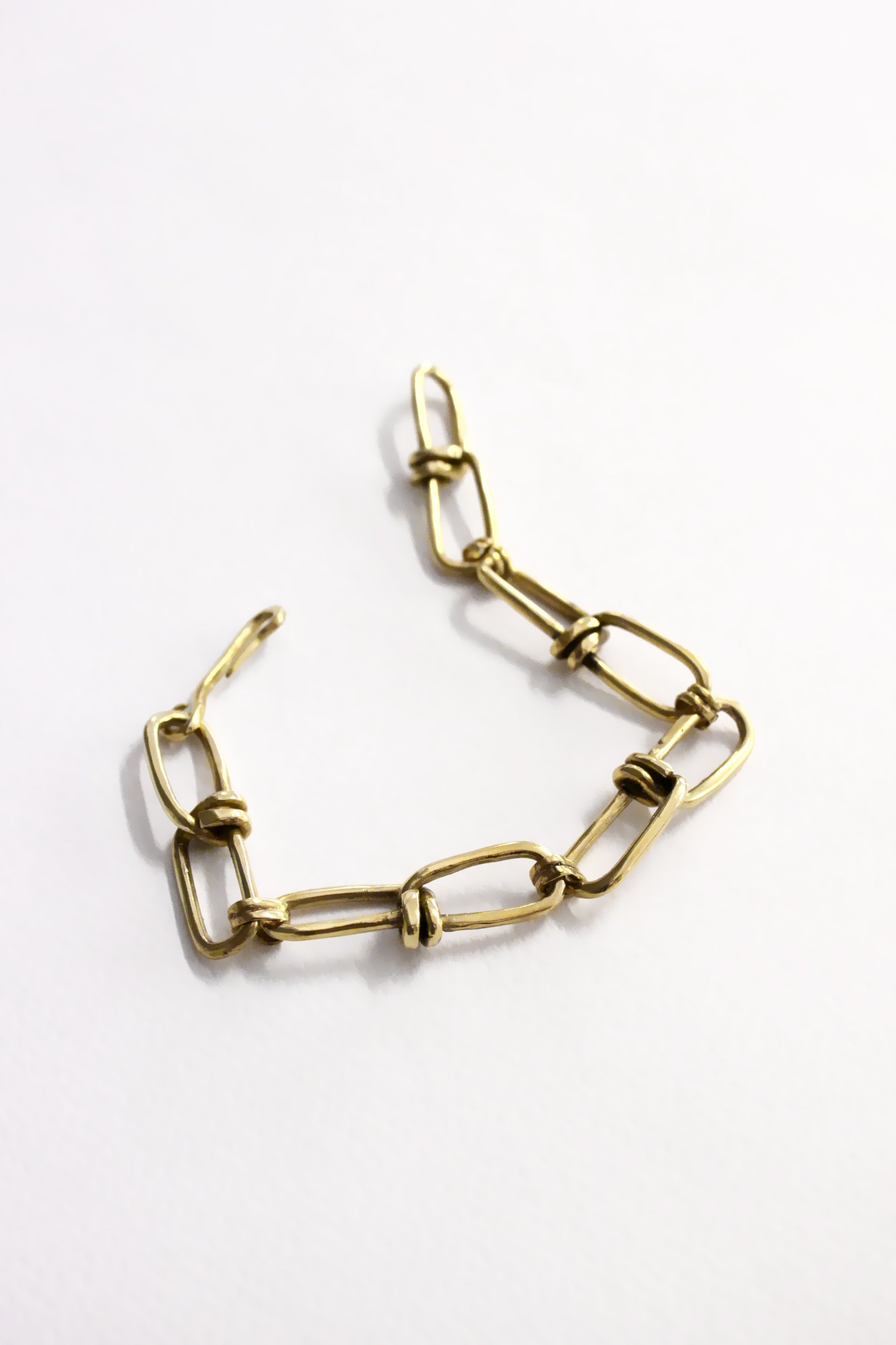 Gold chain bracelet 