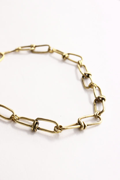 Gold chain necklace 