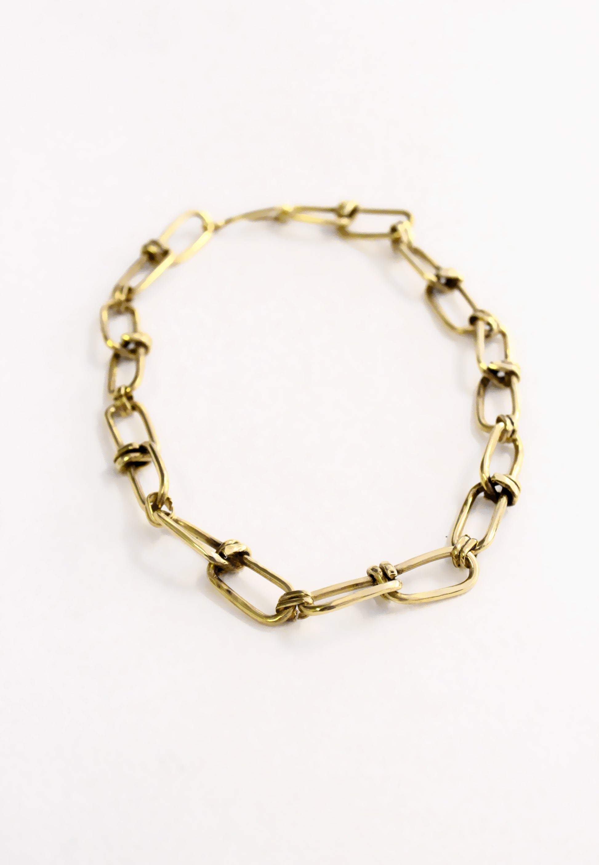 Gold chain necklace 