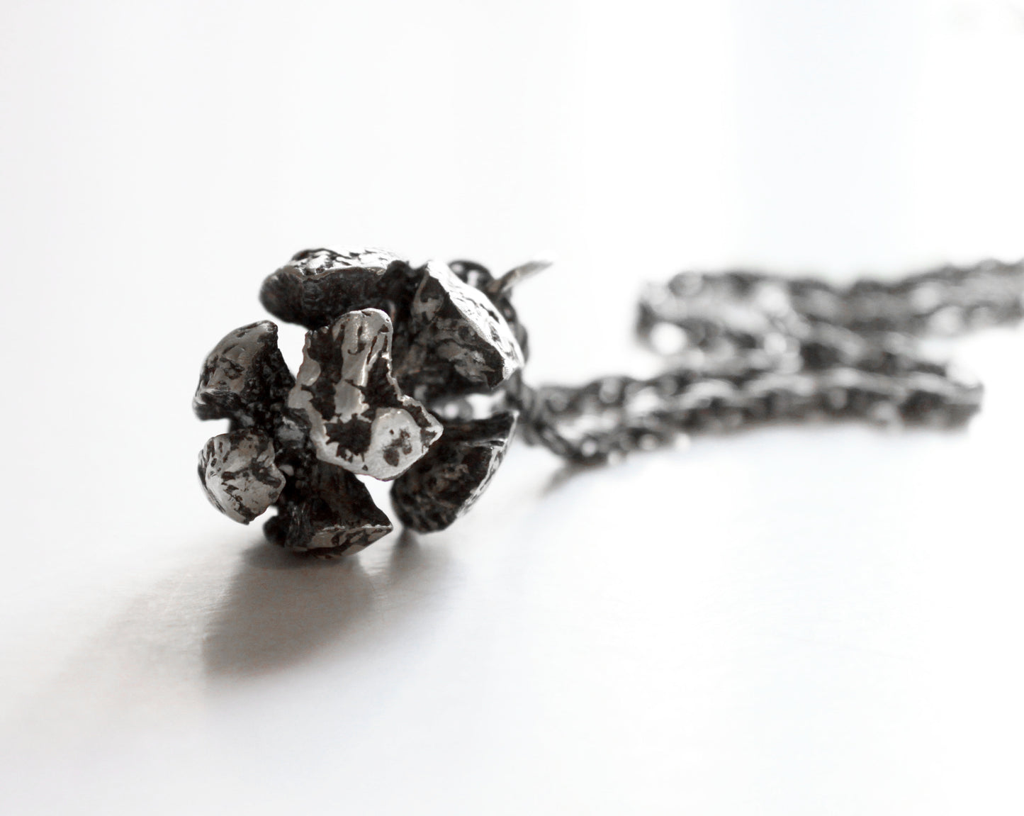 Cypress Necklace Silver