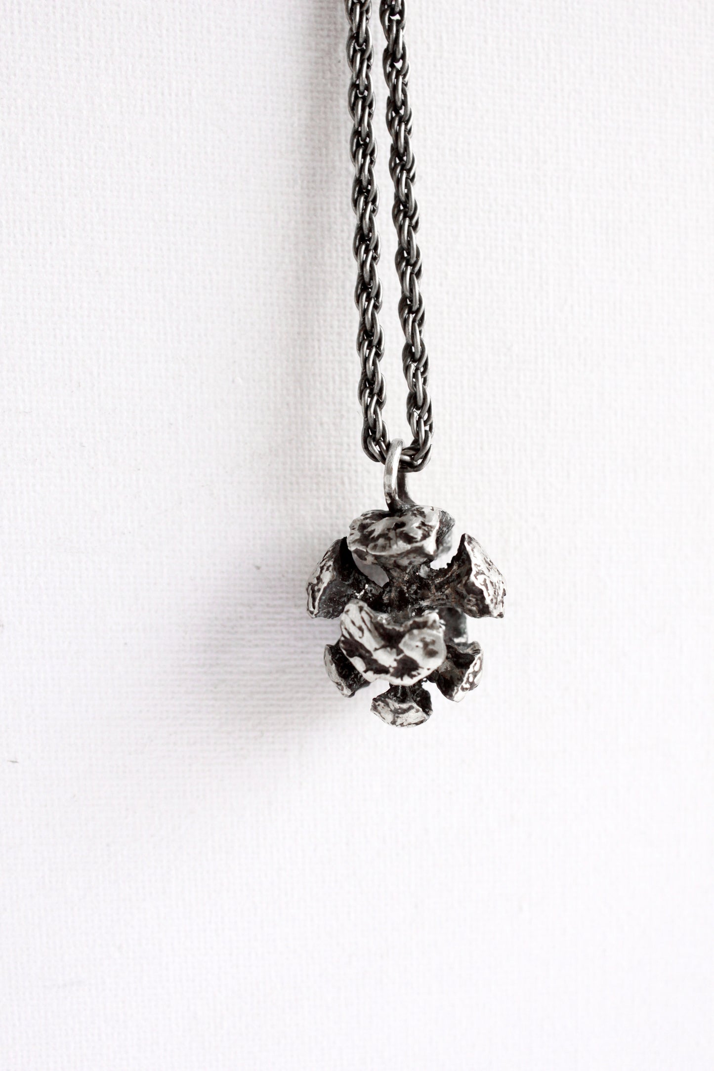 Cypress Necklace Silver