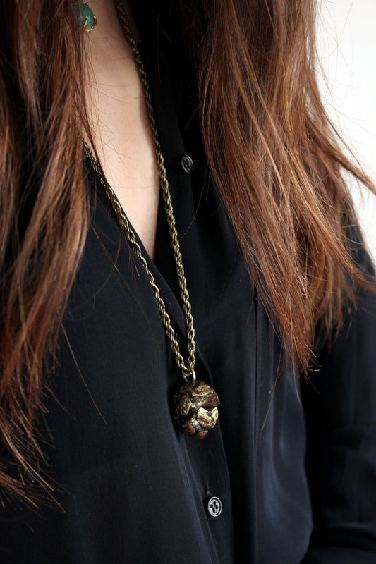 Cypress Necklace Gold