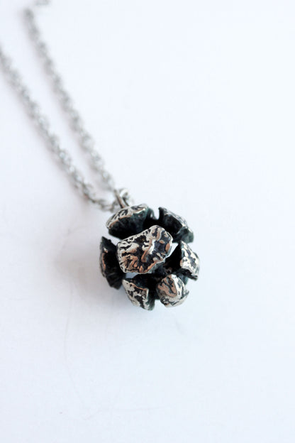 Cypress Necklace Silver