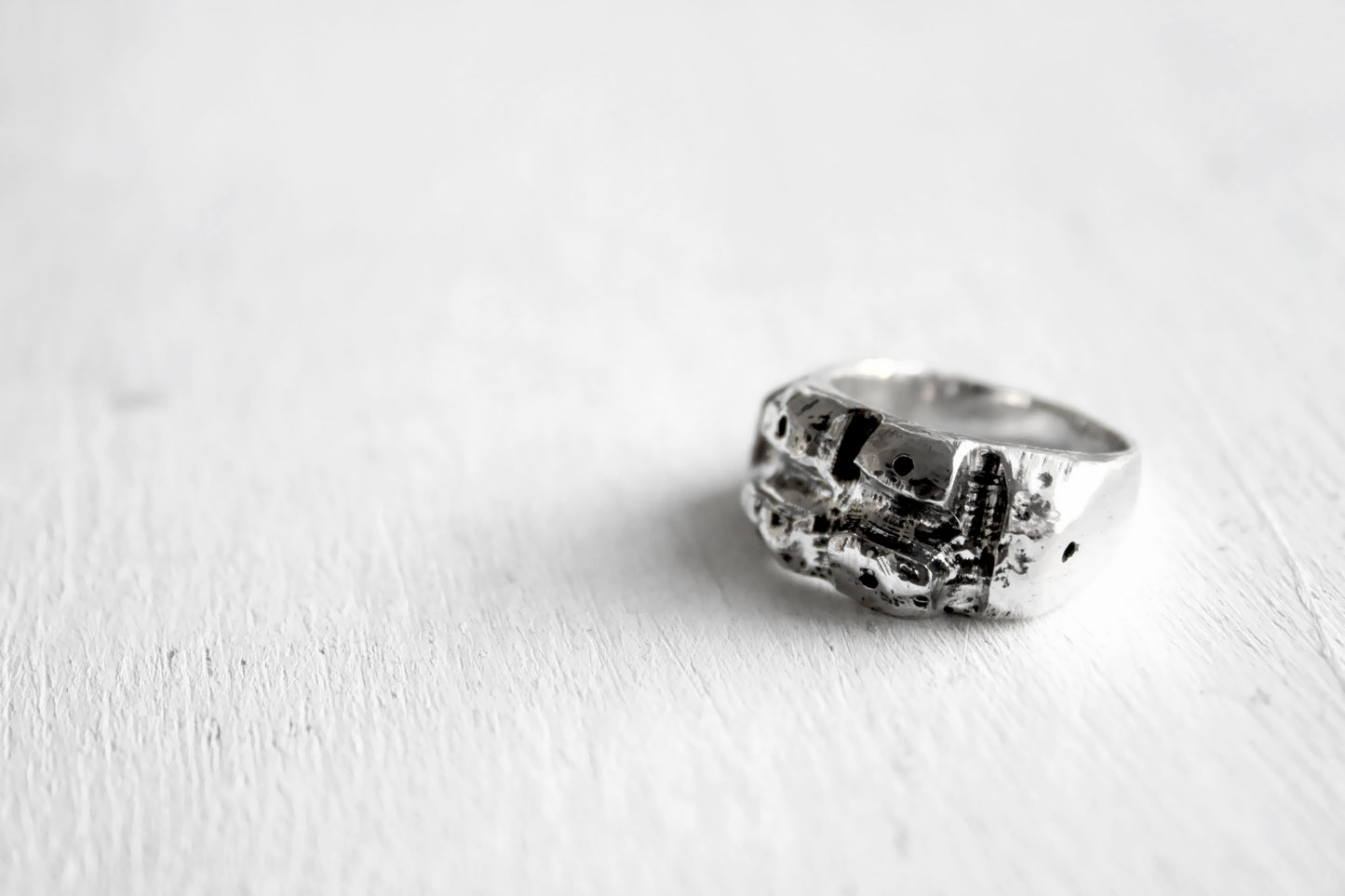 River Ring Silver