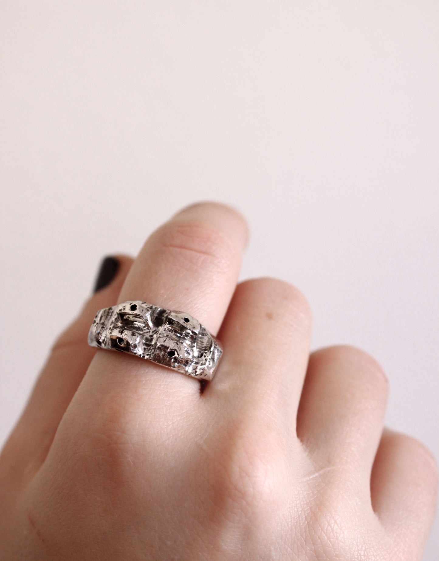 River Ring Silver
