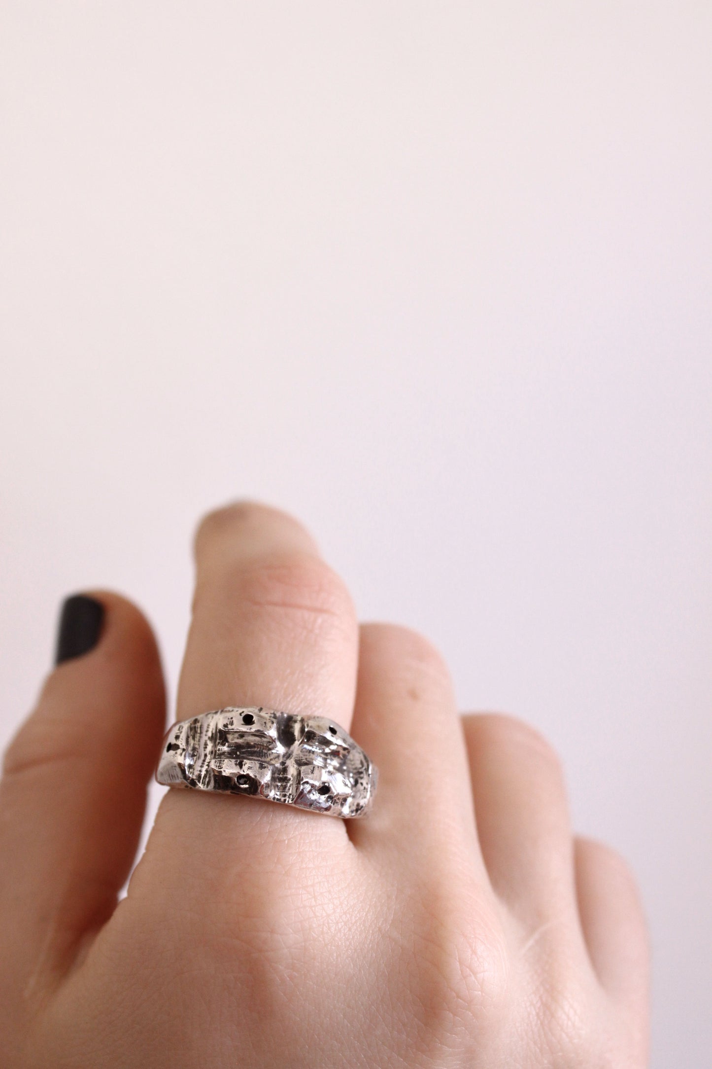 River Ring Silver