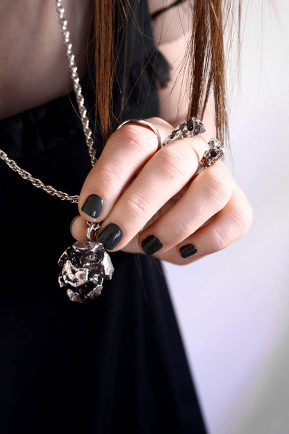 Cypress Necklace Silver