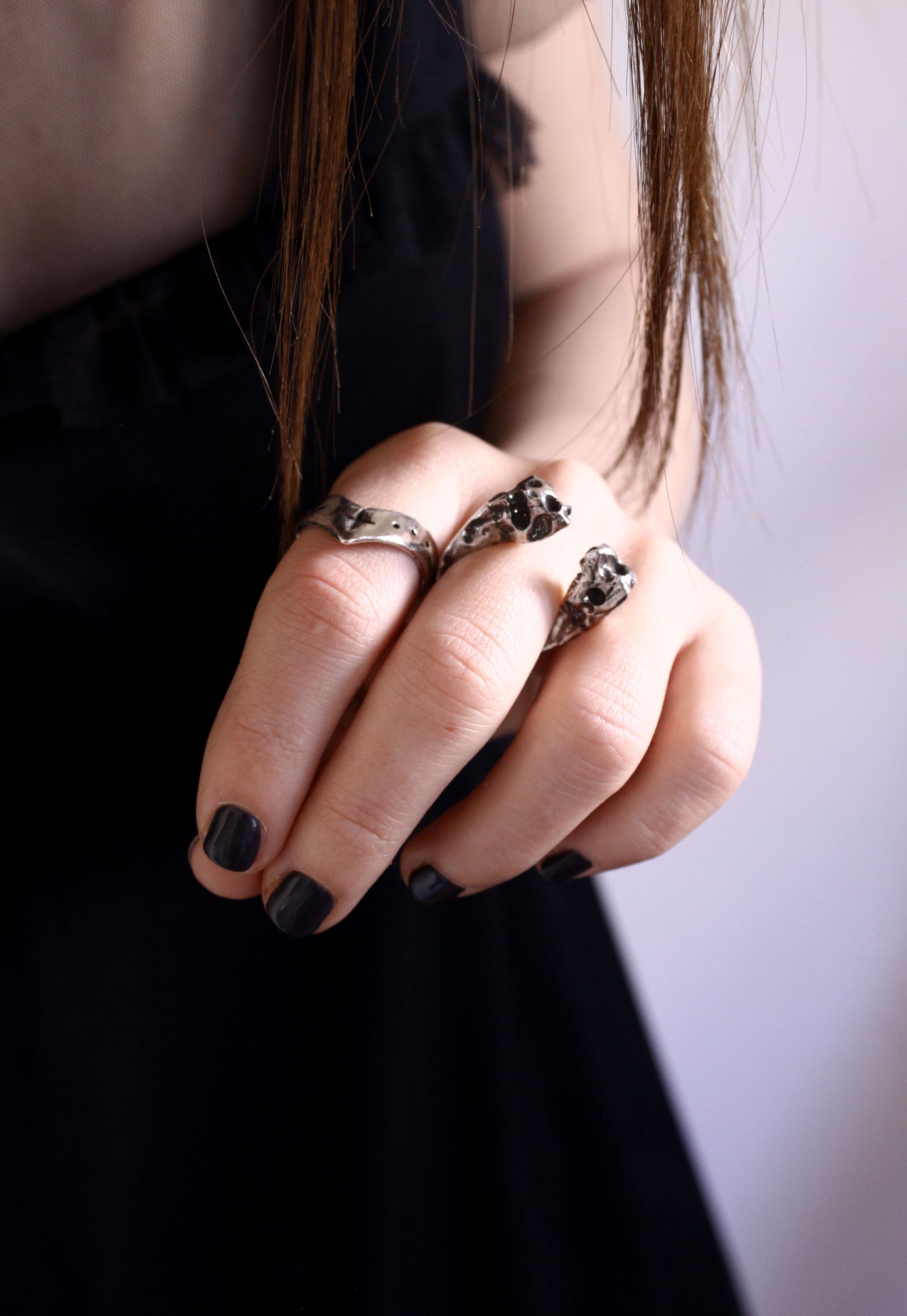 Mountain Ring Silver