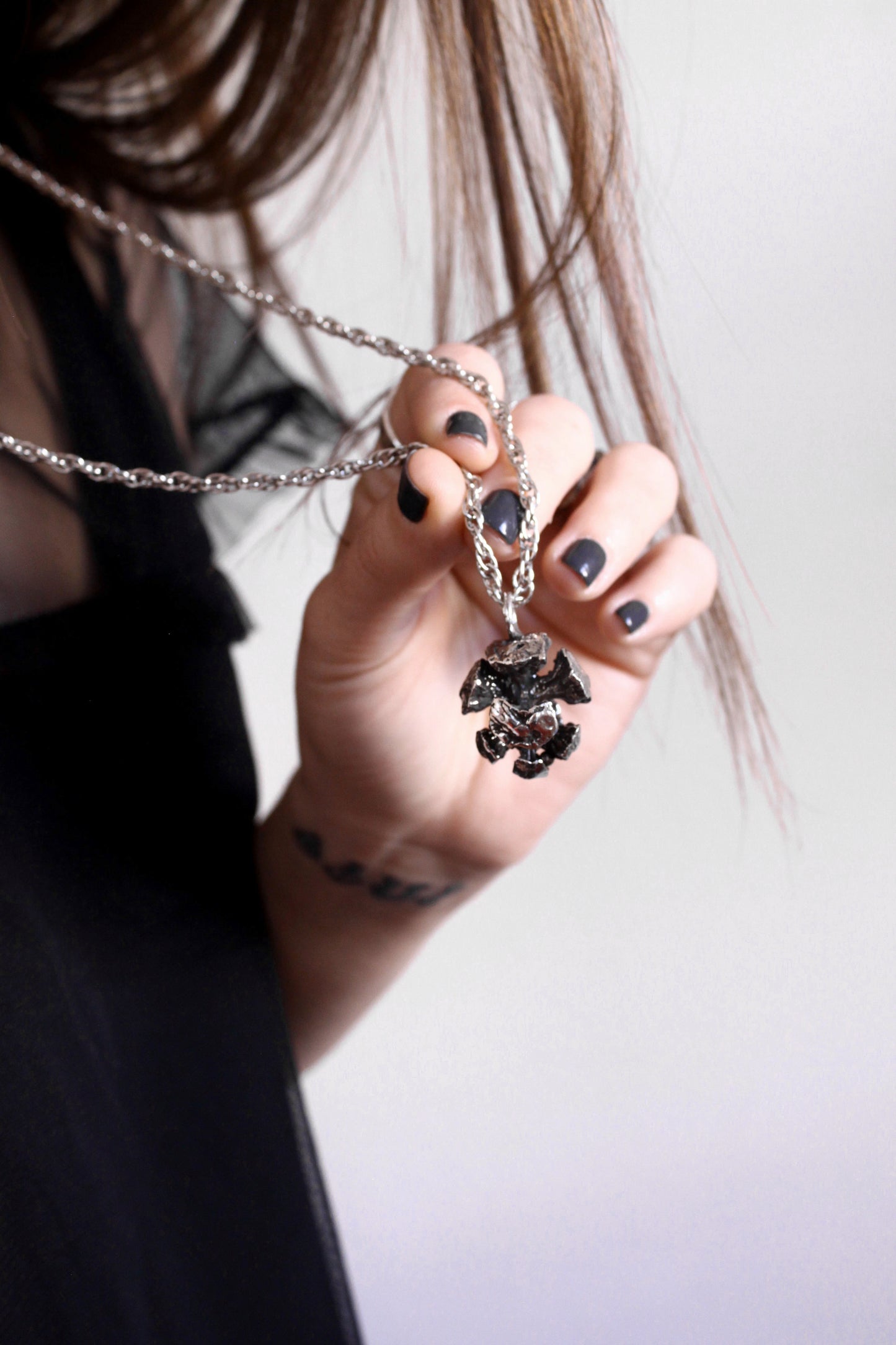 Cypress Necklace Silver
