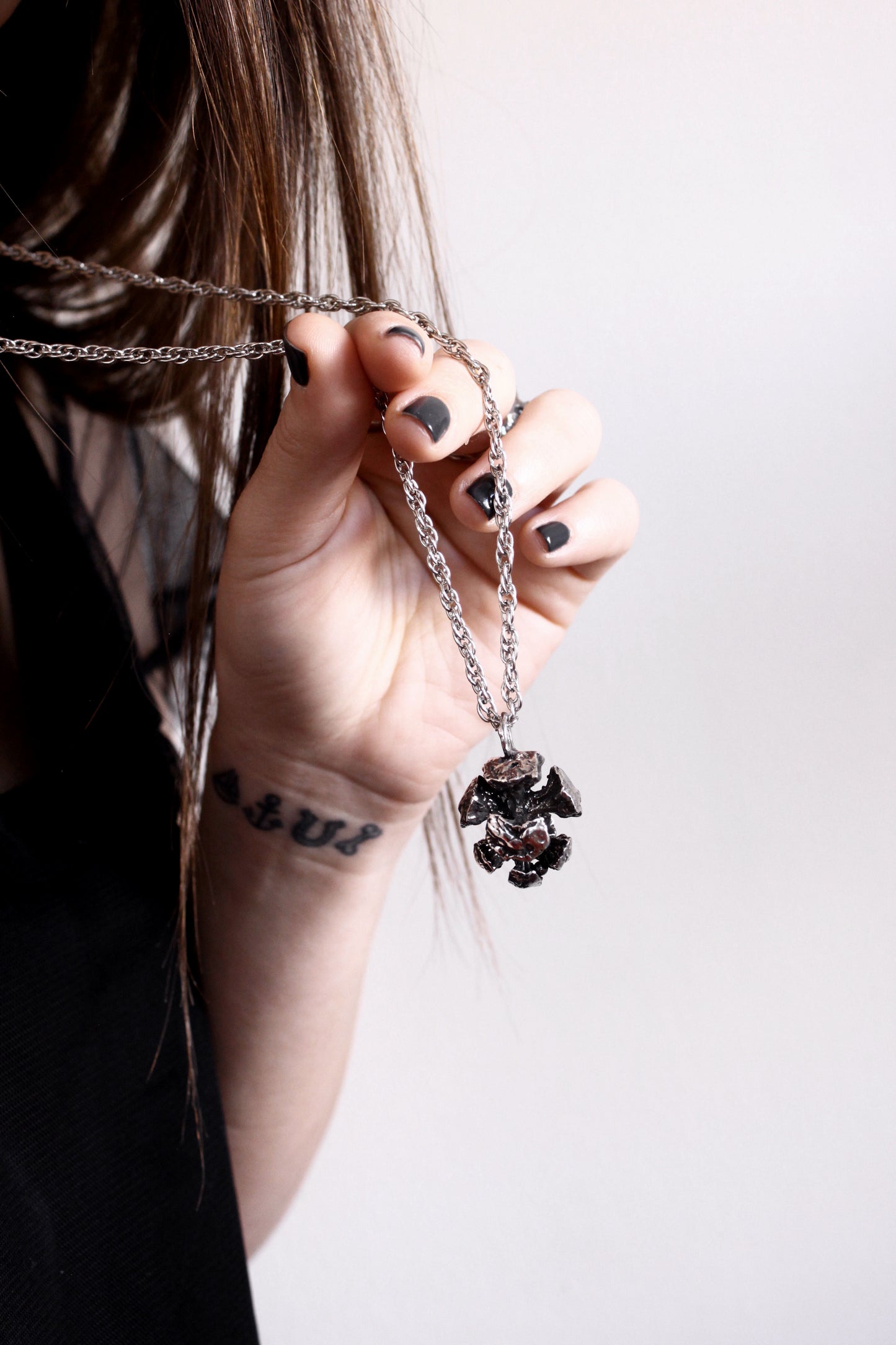 Cypress Necklace Silver