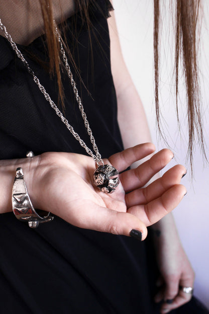 Cypress Necklace Silver