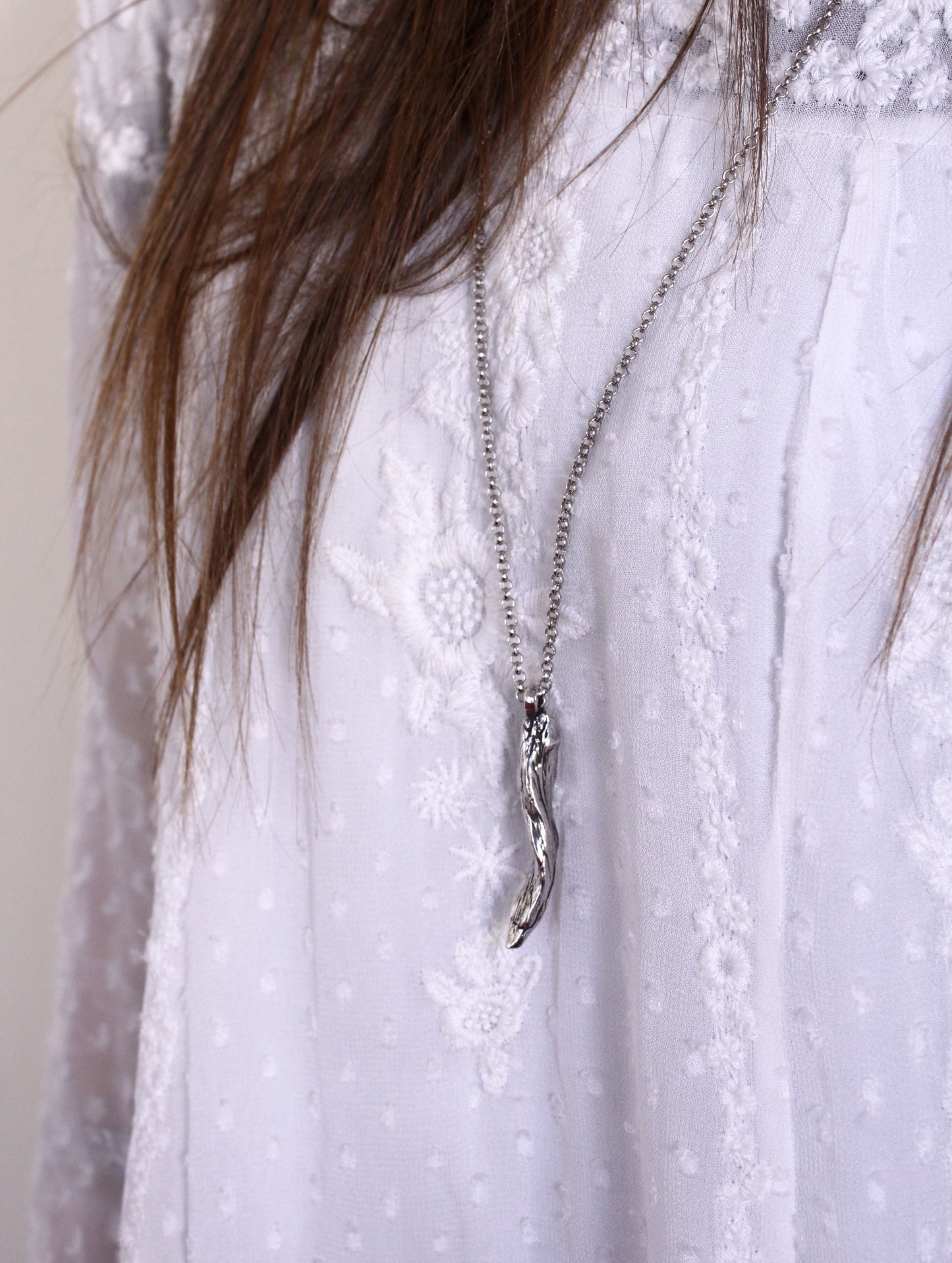 Seawood Necklace Silver
