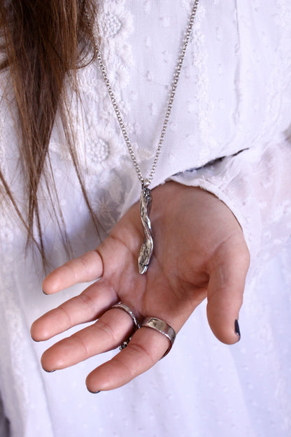 Seawood Necklace Silver
