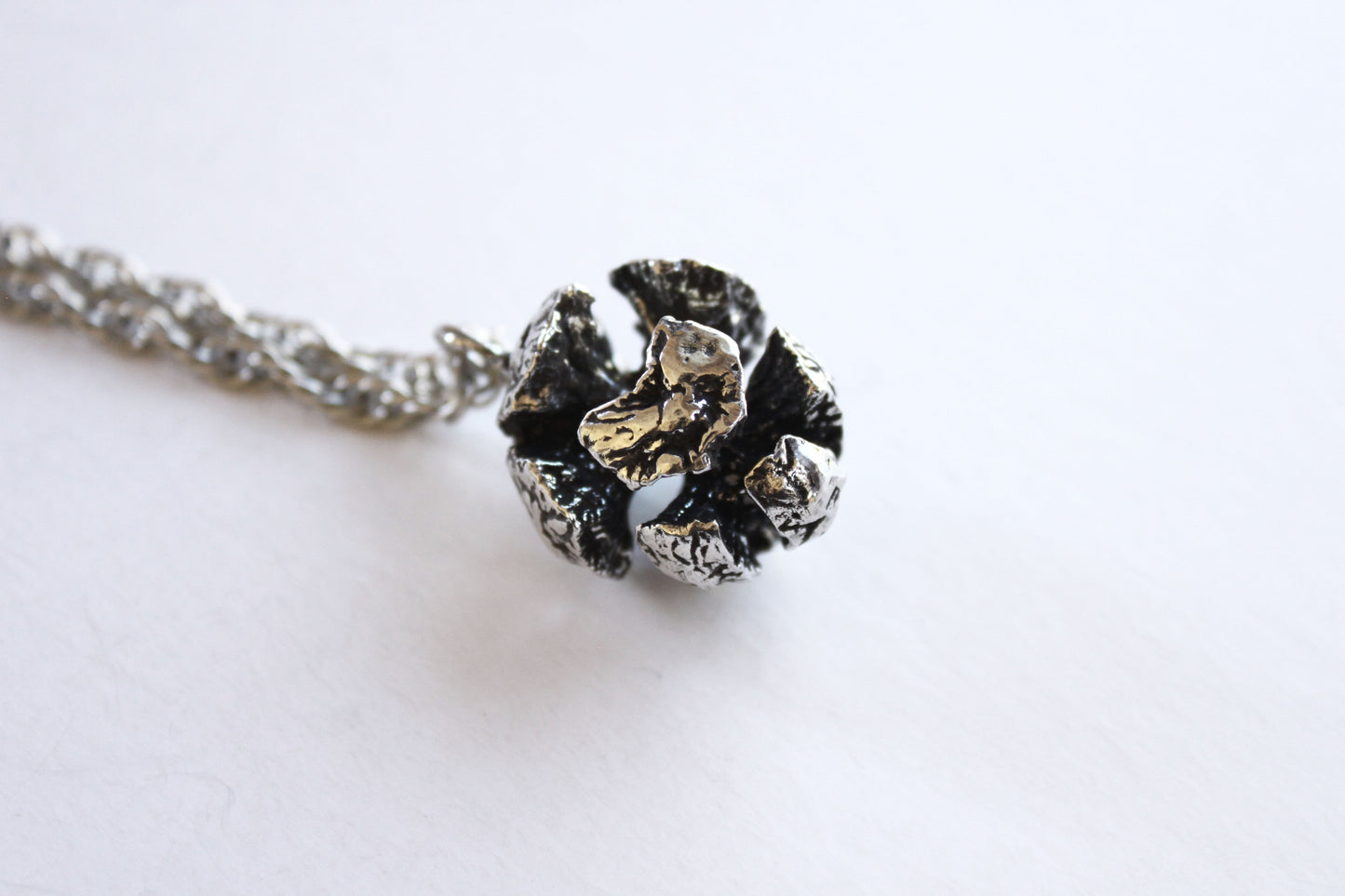 Cypress Necklace Silver