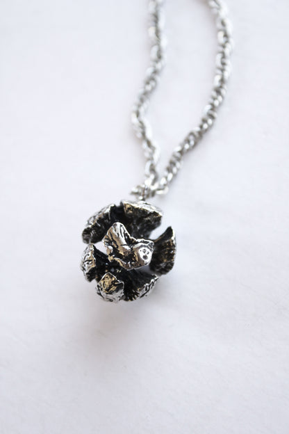 Cypress Necklace Silver
