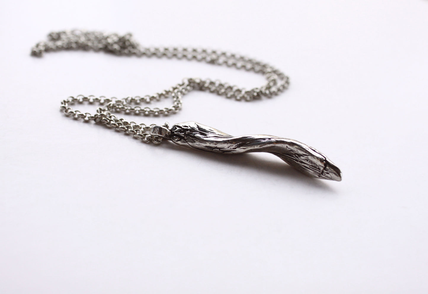 Seawood Necklace Silver