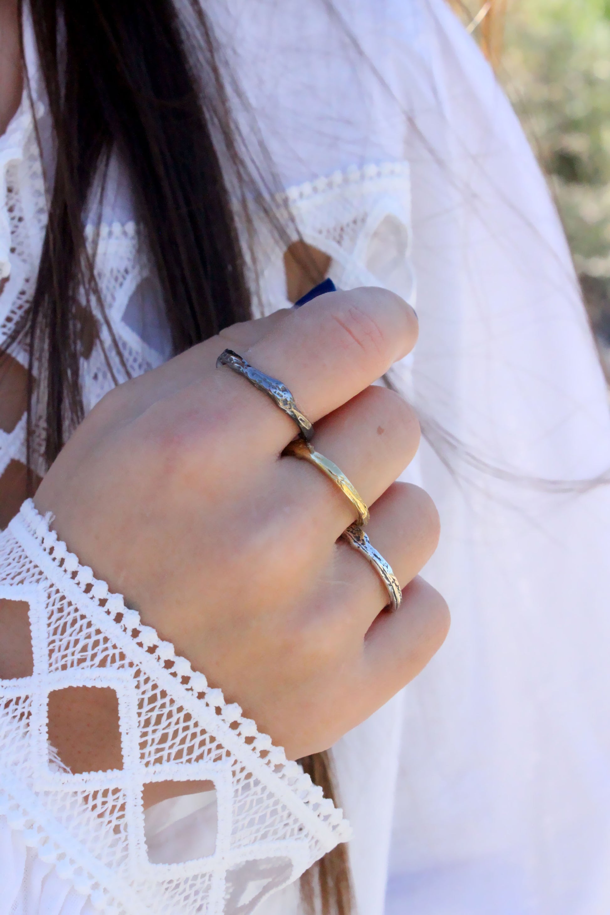 multiple rings set of 3
